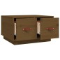 vidaXL Mesa de centro madera maciza de pino marrón miel 60x53x35 cm vidaXL Mesa de centro madera maciza de pino marrón miel 60x53x35 cm