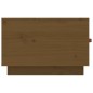 vidaXL Mesa de centro madera maciza de pino marrón miel 60x53x35 cm vidaXL Mesa de centro madera maciza de pino marrón miel 60x53x35 cm