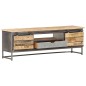 vidaXL Mueble para TV de madera maciza de mango 120x30x40 cm vidaXL Mueble para TV de madera maciza de mango 120x30x40 cm