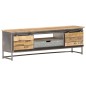 vidaXL Mueble para TV de madera maciza de mango 120x30x40 cm vidaXL Mueble para TV de madera maciza de mango 120x30x40 cm