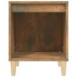 vidaXL Mesita de noche roble ahumado 40x35x50 cm vidaXL Mesita de noche roble ahumado 40x35x50 cm