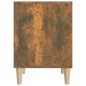 vidaXL Mesita de noche roble ahumado 40x35x50 cm vidaXL Mesita de noche roble ahumado 40x35x50 cm