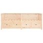 vidaXL Sofá cama madera maciza de pino 90x200 cm vidaXL Sofá cama madera maciza de pino 90x200 cm