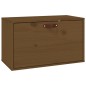 vidaXL Armario de pared madera maciza de pino marrón miel 60x30x35 cm vidaXL Armario de pared madera maciza de pino marrón miel 60x30x35 cm