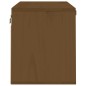 vidaXL Armario de pared madera maciza de pino marrón miel 60x30x35 cm vidaXL Armario de pared madera maciza de pino marrón miel 60x30x35 cm