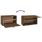 vidaXL Armario de pared madera maciza de pino marrón miel 60x30x35 cm vidaXL Armario de pared madera maciza de pino marrón miel 60x30x35 cm