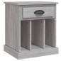 vidaXL Mesita de noche color gris Sonoma 43x36x60 cm vidaXL Mesita de noche color gris Sonoma 43x36x60 cm