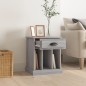 vidaXL Mesita de noche color gris Sonoma 43x36x60 cm vidaXL Mesita de noche color gris Sonoma 43x36x60 cm