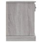 vidaXL Mesita de noche color gris Sonoma 43x36x60 cm vidaXL Mesita de noche color gris Sonoma 43x36x60 cm