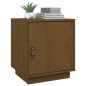 vidaXL Mesitas de noche 2 uds madera de pino marrón miel 40x34x45 cm vidaXL Mesitas de noche 2 uds madera de pino marrón miel 40x34x45 cm