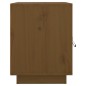vidaXL Mesitas de noche 2 uds madera de pino marrón miel 40x34x45 cm vidaXL Mesitas de noche 2 uds madera de pino marrón miel 40x34x45 cm