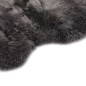 vidaXL Alfombra de piel de oveja gris claro 60x180 cm vidaXL Alfombra de piel de oveja gris claro 60x180 cm