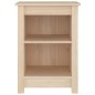 vidaXL Mesitas de noche 2 uds madera maciza de pino 40x35x55 cm vidaXL Mesitas de noche 2 uds madera maciza de pino 40x35x55 cm