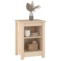 vidaXL Mesitas de noche 2 uds madera maciza de pino 40x35x55 cm vidaXL Mesitas de noche 2 uds madera maciza de pino 40x35x55 cm