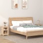 vidaXL Mesitas de noche 2 uds madera maciza de pino 40x35x55 cm vidaXL Mesitas de noche 2 uds madera maciza de pino 40x35x55 cm