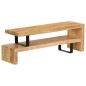 vidaXL Mueble para la TV madera de mango maciza