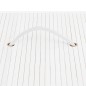 vidaXL Cesta para la ropa sucia de bambú de una sección blanca vidaXL Cesta para la ropa sucia de bambú de una sección blanca