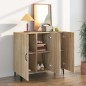 vidaXL Aparador de madera de ingeniería roble Sonoma 90x34x80 cm vidaXL Aparador de madera de ingeniería roble Sonoma 90x34x80 cm