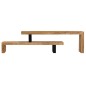 vidaXL Mueble para la TV madera de mango maciza