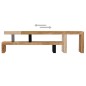 vidaXL Mueble para la TV madera de mango maciza