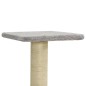 vidaXL Rascador para gatos con postes de sisal 119 cm gris claro vidaXL Rascador para gatos con postes de sisal 119 cm gris claro