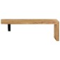 vidaXL Mueble para la TV madera de mango maciza