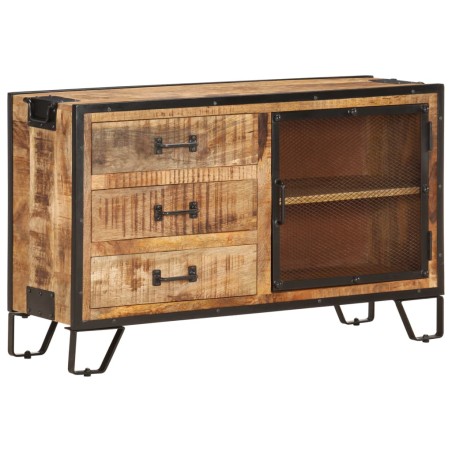 vidaXL Aparador de madera maciza de mango en bruto 100x31x60 cm