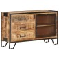 vidaXL Aparador de madera maciza de mango en bruto 100x31x60 cm vidaXL Aparador de madera maciza de mango en bruto 100x31x60 cm