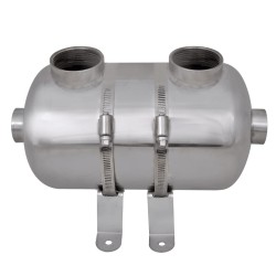Intercambiador de calor para piscina, 292 x 134 mm, 28 kW
