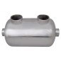 Intercambiador de calor para piscina, 292 x 134 mm, 28 kW