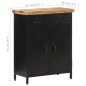 vidaXL Aparador de madera de mango rugosa 60x30x76 cm vidaXL Aparador de madera de mango rugosa 60x30x76 cm