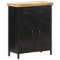 vidaXL Aparador de madera de mango rugosa 60x30x76 cm vidaXL Aparador de madera de mango rugosa 60x30x76 cm