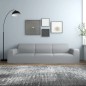vidaXL Funda elástica para sillón de 4 plazas poliéster jersey gris vidaXL Funda elástica para sillón de 4 plazas poliéster jersey gris