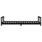 vidaXL Estructura de cama para niños madera de pino negro 80x200 cm vidaXL Estructura de cama para niños madera de pino negro 80x200 cm