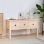 vidaXL Mesa de centro de madera maciza de pino 102x49x55 cm vidaXL Mesa de centro de madera maciza de pino 102x49x55 cm