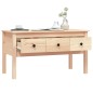 vidaXL Mesa de centro de madera maciza de pino 102x49x55 cm vidaXL Mesa de centro de madera maciza de pino 102x49x55 cm