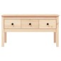 vidaXL Mesa de centro de madera maciza de pino 102x49x55 cm vidaXL Mesa de centro de madera maciza de pino 102x49x55 cm