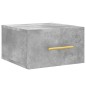 vidaXL Mesitas de noche de pared 2 uds color gris hormigón 35x35x20 cm vidaXL Mesitas de noche de pared 2 uds color gris hormigón 35x35x20 cm
