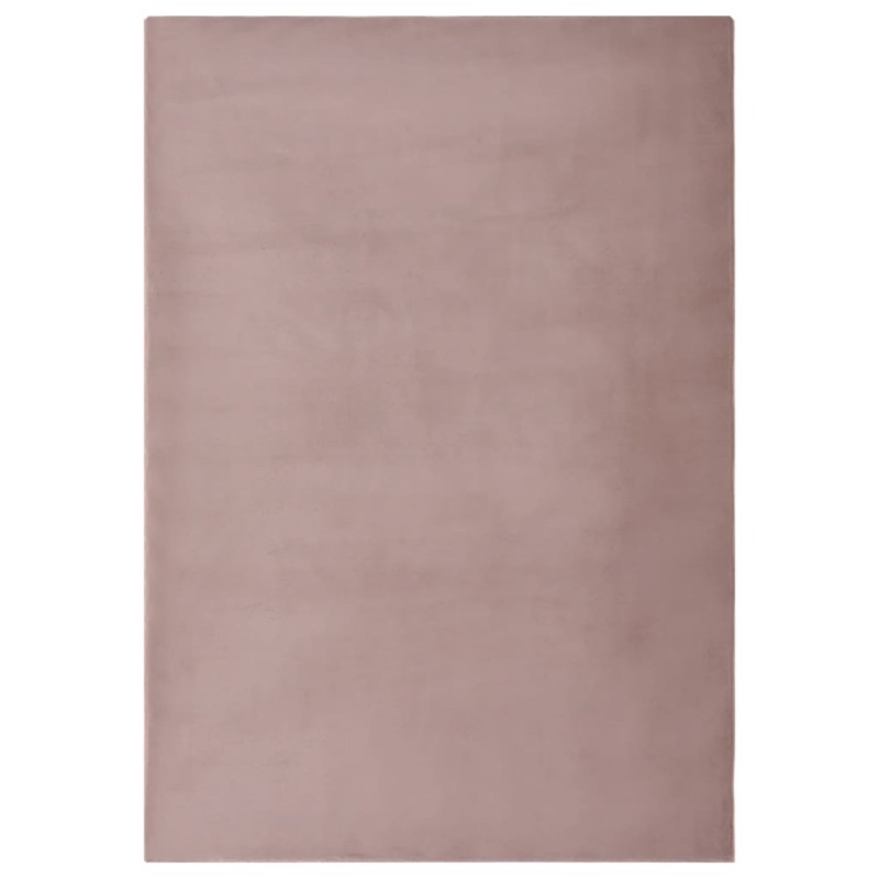vidaXL Alfombra de pelo sintético de conejo rosa envejecido 200x300 cm vidaXL Alfombra de pelo sintético de conejo rosa envejecido 200x300 cm