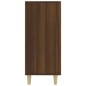 vidaXL Aparador de madera de ingeniería marrón roble 90x34x80 cm vidaXL Aparador de madera de ingeniería marrón roble 90x34x80 cm