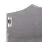 vidaXL Perchero de pared de madera gris 50x10x23 cm vidaXL Perchero de pared de madera gris 50x10x23 cm