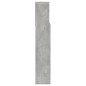 vidaXL Mueble cabecero gris hormigón 140x19x103,5 cm vidaXL Mueble cabecero gris hormigón 140x19x103,5 cm