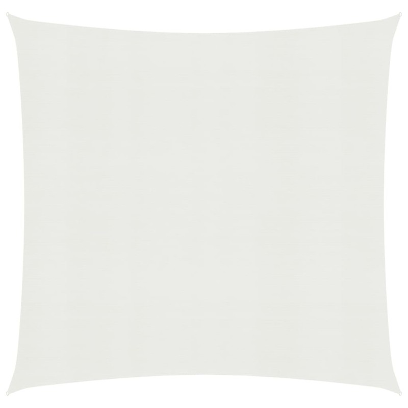 vidaXL Toldo de vela blanco HDPE 160 g/m² 3x3 m vidaXL Toldo de vela blanco HDPE 160 g/m² 3x3 m