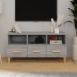 vidaXL Mueble para TV madera contrachapada gris Sonoma 102x36x50 cm vidaXL Mueble para TV madera contrachapada gris Sonoma 102x36x50 cm