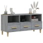 vidaXL Mueble para TV madera contrachapada gris Sonoma 102x36x50 cm vidaXL Mueble para TV madera contrachapada gris Sonoma 102x36x50 cm