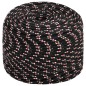 vidaXL Cuerda de barco polipropileno negra 10 mm 500 m vidaXL Cuerda de barco polipropileno negra 10 mm 500 m