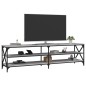 vidaXL Mueble para TV madera contrachapada gris Sonoma 180x40x50 cm vidaXL Mueble para TV madera contrachapada gris Sonoma 180x40x50 cm