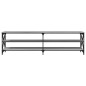vidaXL Mueble para TV madera contrachapada gris Sonoma 180x40x50 cm vidaXL Mueble para TV madera contrachapada gris Sonoma 180x40x50 cm