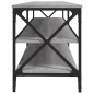 vidaXL Mueble para TV madera contrachapada gris Sonoma 180x40x50 cm vidaXL Mueble para TV madera contrachapada gris Sonoma 180x40x50 cm