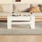 vidaXL Mesa de centro madera contrachapada blanco 102x55x42 cm vidaXL Mesa de centro madera contrachapada blanco 102x55x42 cm